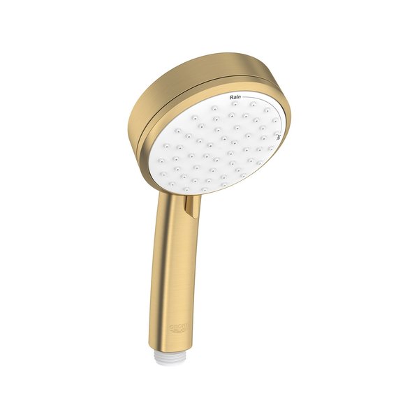 Grohe 100 Hand Shower - 2 Sprays, 1.75 Gpm, Gold 26046GN2